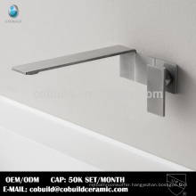 European bathroom sanitary wall mounted stainless steel basin faucet